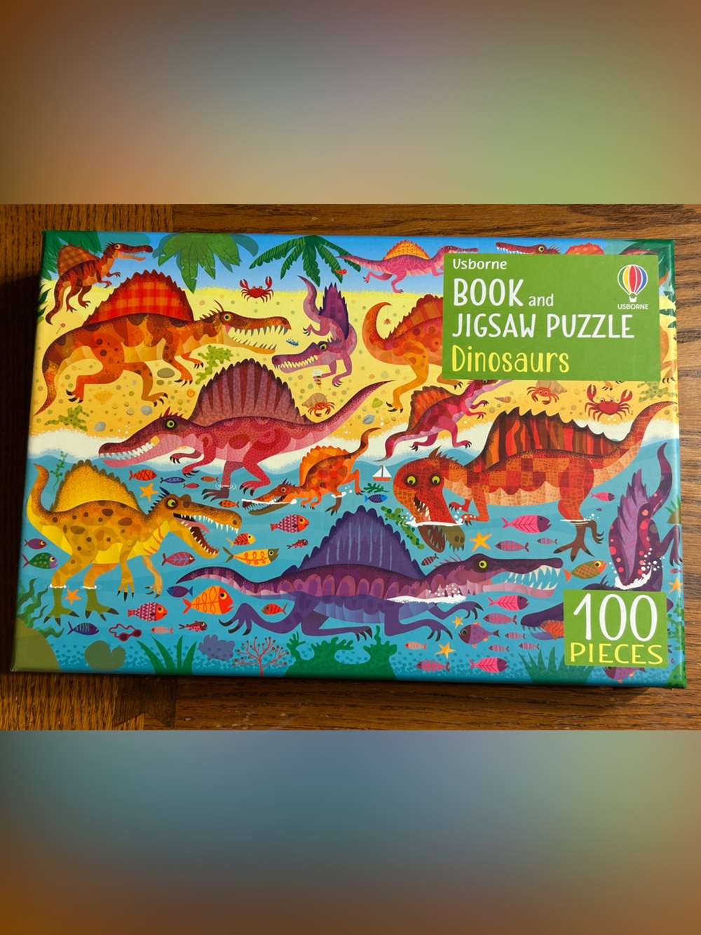 Dinosaurs Jigsaw Puzzle - 100 pieces verified complete